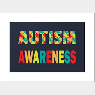 Autism awareness Posters and Art